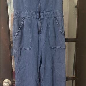 Blue Denim Jumpsuit